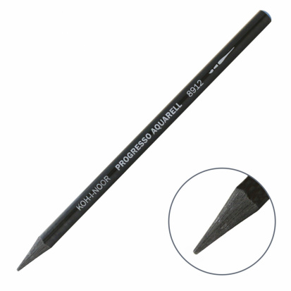 Карандаш водорастворимый графитовый "Progresso" 4B  sela25