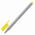 Ручка капиллярная "Triplus Fineliner", трехгранная, толщина письма 0,3мм, желтая