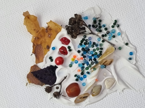 Текстурная паста рельефная тонкая"Decola", 100мл