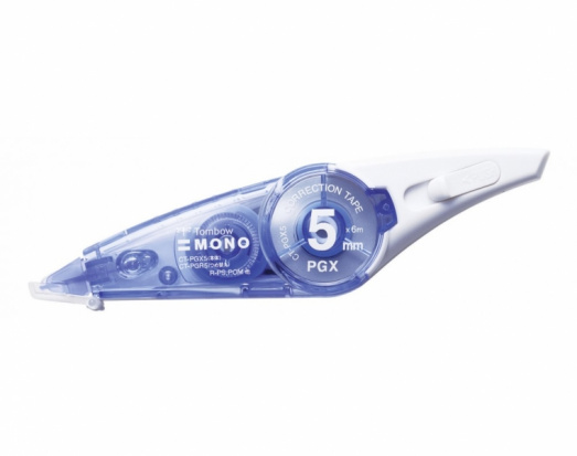 Корректирующая лента "Mono PGX Correction tape" 5 мм x 6 м, многоразовая