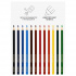 Карандаши цветные Гамма "Мультики", 12цв., трехгранные, заточен., картон. упак., европодвес