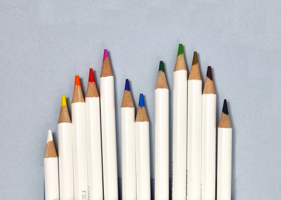 Набор цветных карандашей "Студия", 24цв., заточен., картон. упаковка