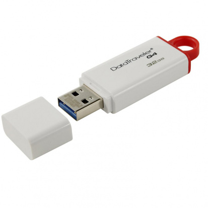 Память "DTIG4" 32GB, USB 3.0 Flash Drive, белый