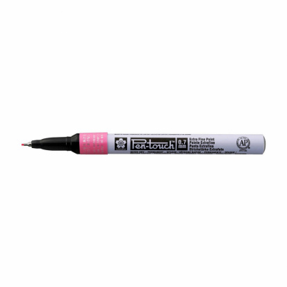 Маркер "Pen-Touch" розовый флуоресцентный супертонкий стержень 0.7мм
