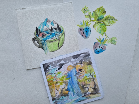 Карандаш профессиональный акварельный "Rembrandt Aquarell" Violet Карандаш профессиональный акварельный "Rembrandt Aquarell" Violet