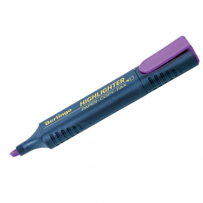 Текстовыделитель фиолетовый, 1-5мм sela25