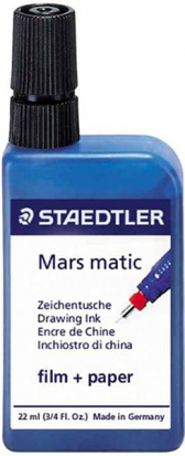 Тушь "Mars Matic 745" синяя 22мл