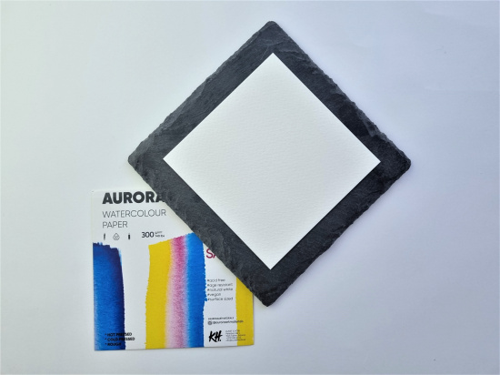 Альбом для акварели на спирали Aurora Rough А5 12 л 300 г/м² 100% целлюлоза