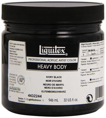 Краска акриловая "Heavy body", банка 946мл, №244 жженая кость 