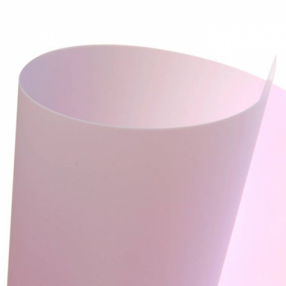 Пластик цветной 455г/м2 50*70см Лилово-розовый