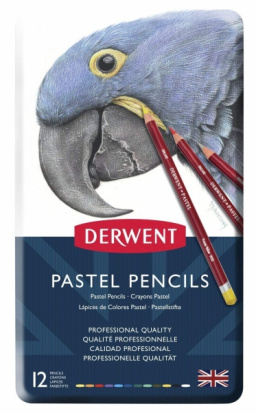 Набор пастельных карандашей "Pastel Pencils" 12 шт. в металле