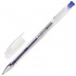 Ручка гелевая "Jet", корпус прозрачный, узел 0,5мм, линия 0,35мм, синяя