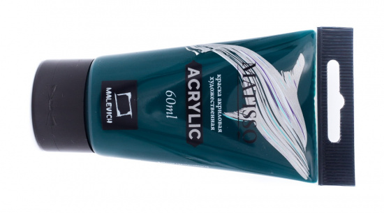 Акриловая краска "Matisso", зеленая "ФЦ", 60 мл