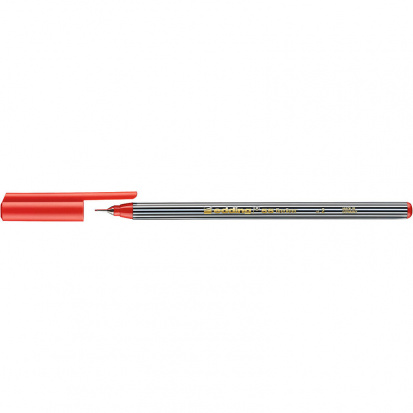 Ручка капиллярная для бумаги "55", 0,3мм, Красный