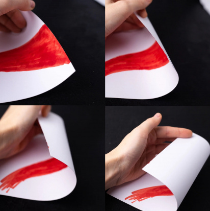 Скетчбук для маркеров Малевичъ, двусторонняя бумага 220 г/м, 15х15 см, 40 л, индиго