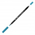 Маркер-кисть двусторонняя "Le Plume II", кисть и ручка 0,5мм, уныло синий