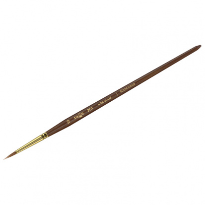 Кисть художественная "Классика", колонок, круглая, №10 sela