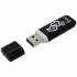 Память Smart Buy "Glossy" 64GB, USB 2.0 Flash Drive, черный