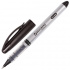 Ручка-роллер "Control", корпус серебристый, узел 0,5мм, линия 0,3мм, черная