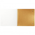 Скетчбук для акварели 20л., 190*190 Greenwich Line, золотой, 200г/м2, на резинке sela25