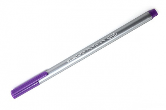 Ручка капиллярная "Triplus", 0.3мм, фиолетовый