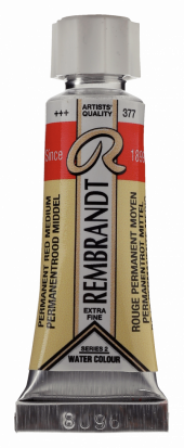 Акварель Rembrandt туба 5мл №377 Устойчивый красный средний 
