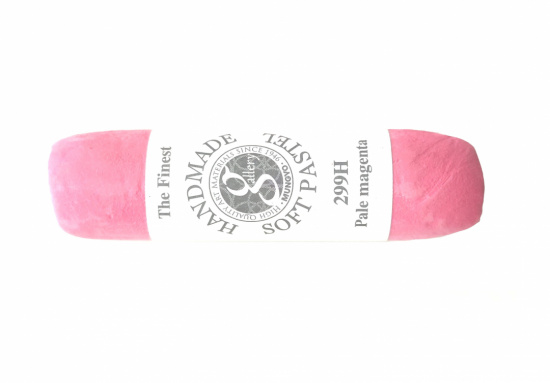 Пастель сухая мягкая круглая ручной работы №299, бледно-пурпурный