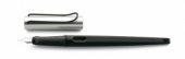 Ручка перьевая Лами 011 "Joy", Черно-серебристый, 1.1 mm sela