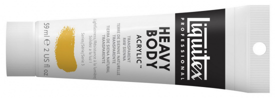 Краска акриловая "Heavy body", туба 59мл, №332 сиена натуральная прозрачная Краска акриловая "Heavy body", туба 59мл, №332 сиена натуральная прозрачная