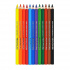 Набор цветных карандашей "Triocolor" 12 цв. трехгранный корпус, d=5,6мм sela