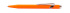 Шариковая ручка "Fluo Line", син., оранж. корпус