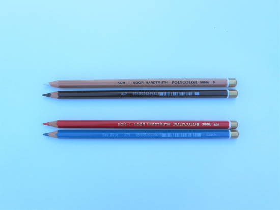 Цветной карандаш "Polycolor", №601, алый