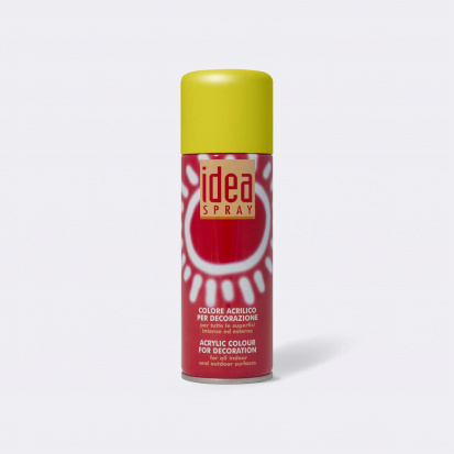 Акриловый спрей для декорирования "Idea Spray" лимонный 200 ml