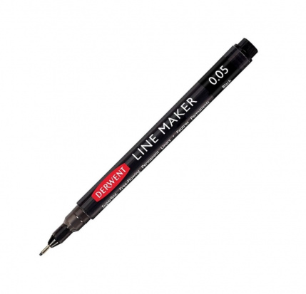 Ручка капиллярная Graphik Line Maker 0.05 черный
