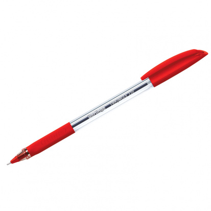Ручка шариковая "Triangle 110" красная, 0,7мм, грип