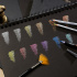Набор цветных карандашей "Metallic" пастельные цвета 6цв в блистере