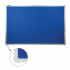 Доска c текстильным покрытием для объявлений, 60х90 см, синяя