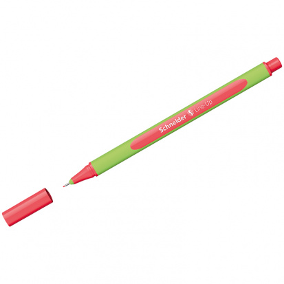 Ручка капиллярная "Line-Up" неоновая красная, 0,4мм sela25