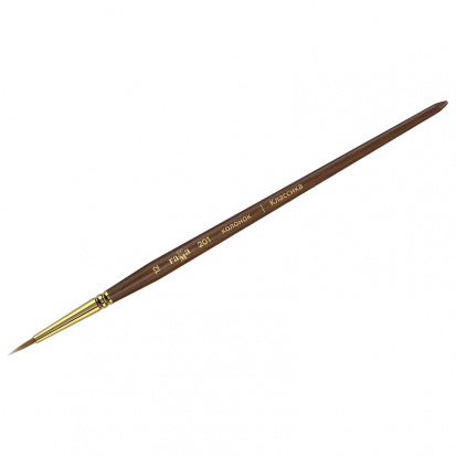 Кисть художественная "Классика", колонок, круглая, №12