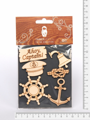 Набор заготовок для декорирования Nautical 2 фанера 10х14см