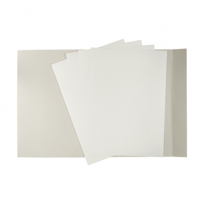 Папка с бумагой для акварели 200 г/м2, А4, 20л