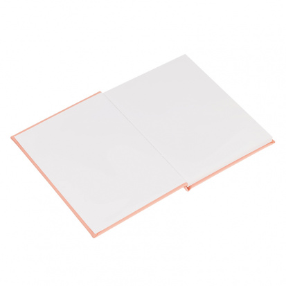 Скетчбук для акварели 40л., 150*200 Greenwich Line, коралловый, 200г/м2, кожзам, на резинке