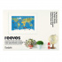 Набор "Постер для раскрашивания - карта мира" (постер 80*115 см, карандаши 12 цветов)