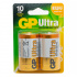 Батарейка GP Ultra D (LR20) 13A алкалиновая, 2шт упак.