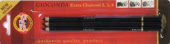 Набор угольных карандашей "Gioconda", 3 шт. sela25
