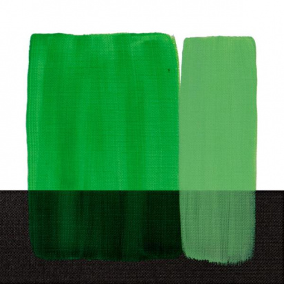 Акриловая краска "Acrilico" зеленый прочный светлый 200 ml