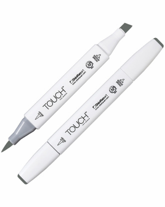 Маркер "Touch Brush" GG7 серо-зелёный