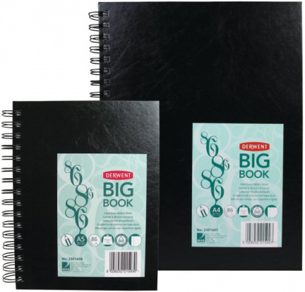 Скетчбук "Big Book" на спирали 110г/м2 А4 86л