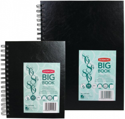 Скетчбук "Big Book" на спирали 110г/м2 А4 86л