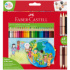 Набор цветных карандашей "Дети мира", 30цв, трехгран, заточ., в картоне 